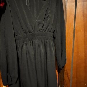 Elegant Black Women's Dress